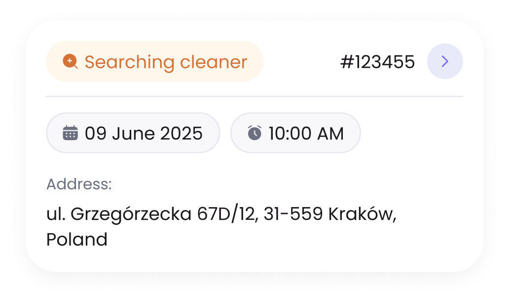 Searching cleaner