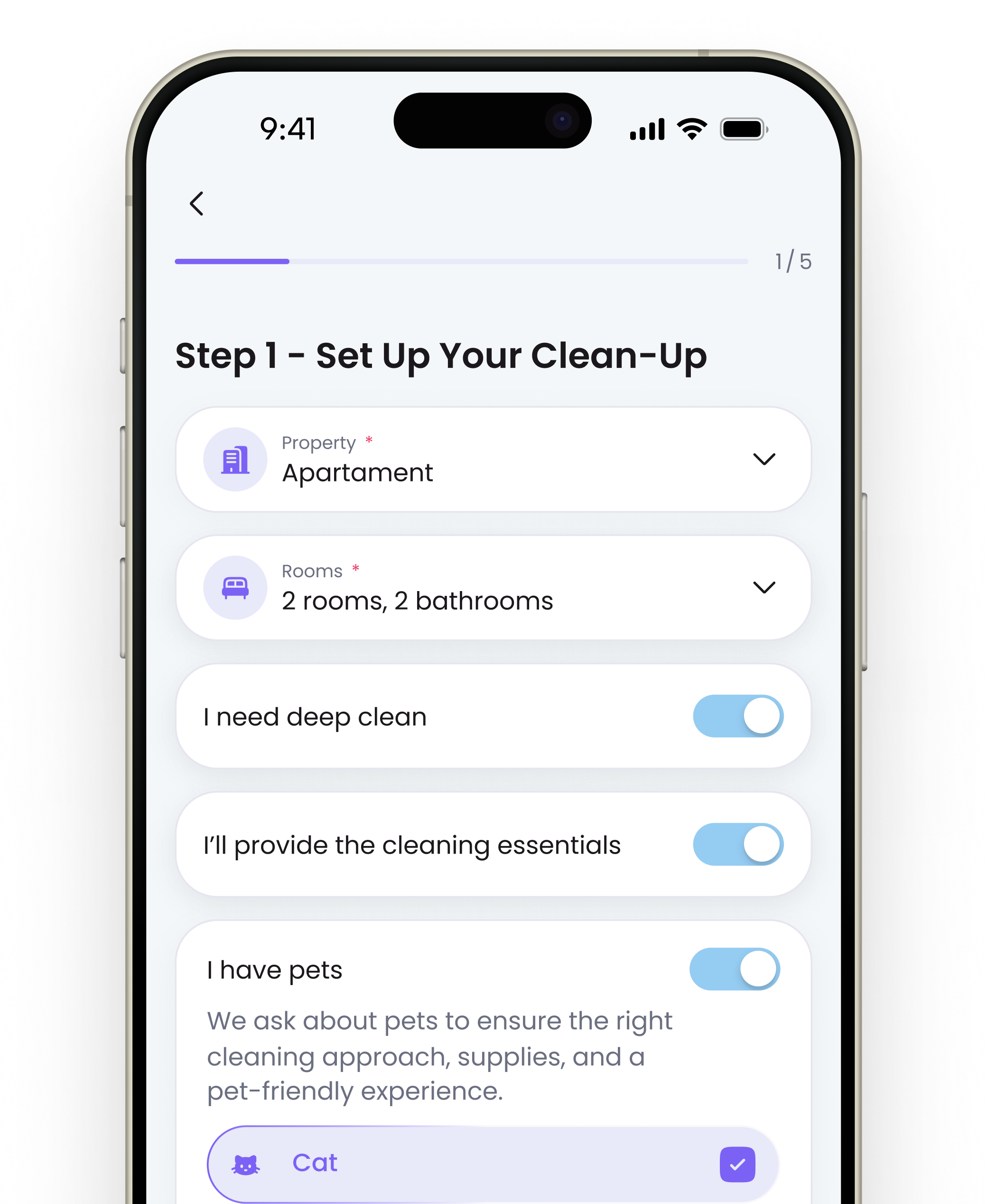 mobile app