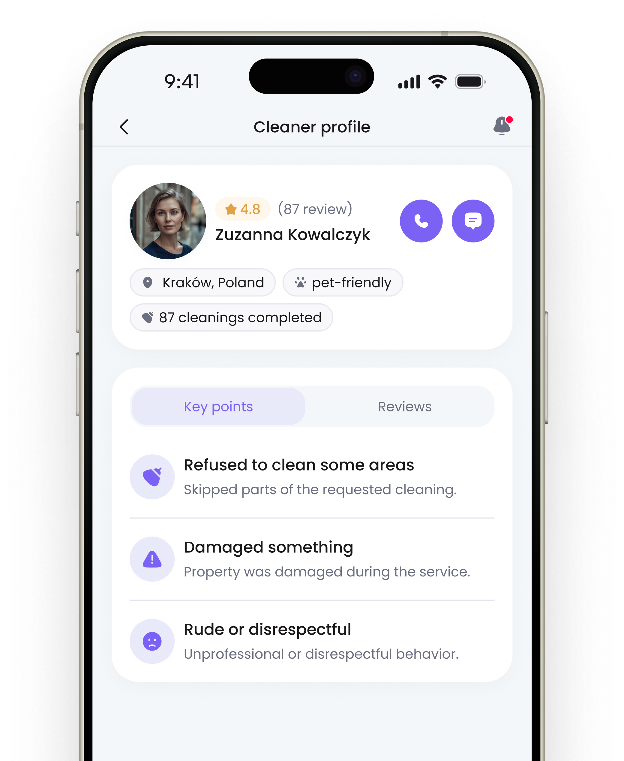mobile app